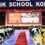 Visit of Director Sainik Schools and Military schools